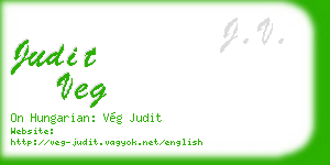 judit veg business card
